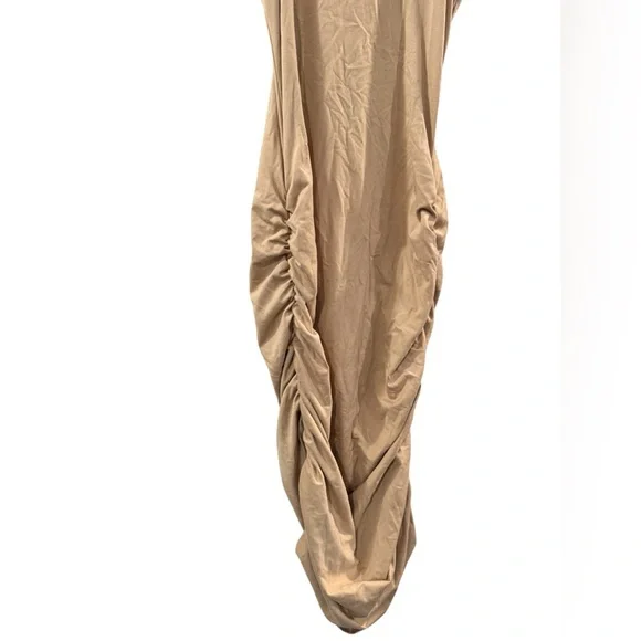 Fashion Nova Camel Spaghetti Strap Dress - Picture 3 of 6